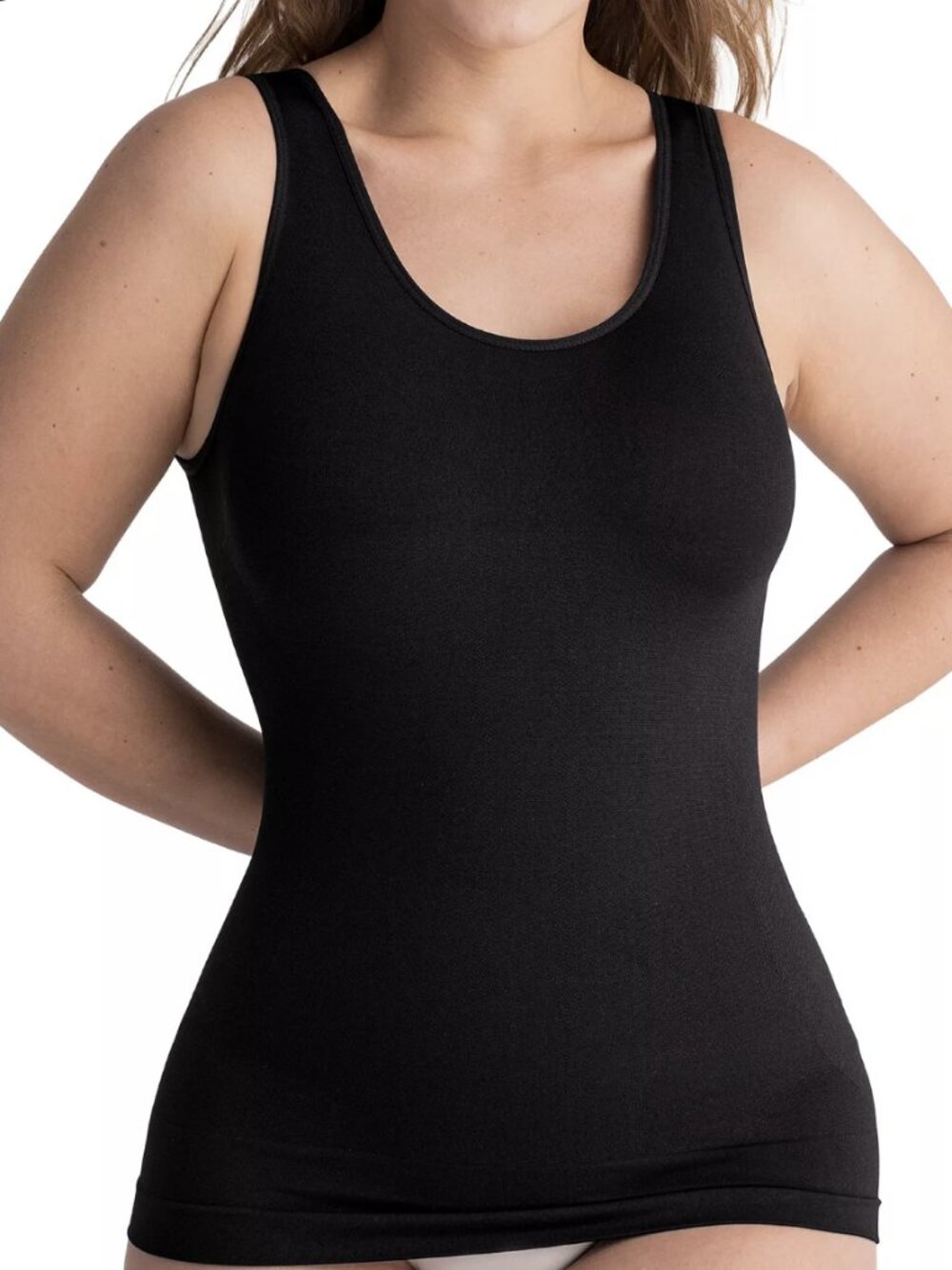 Shapermint Essentials Women's Shaping Tank Cami 62008 Black NWT